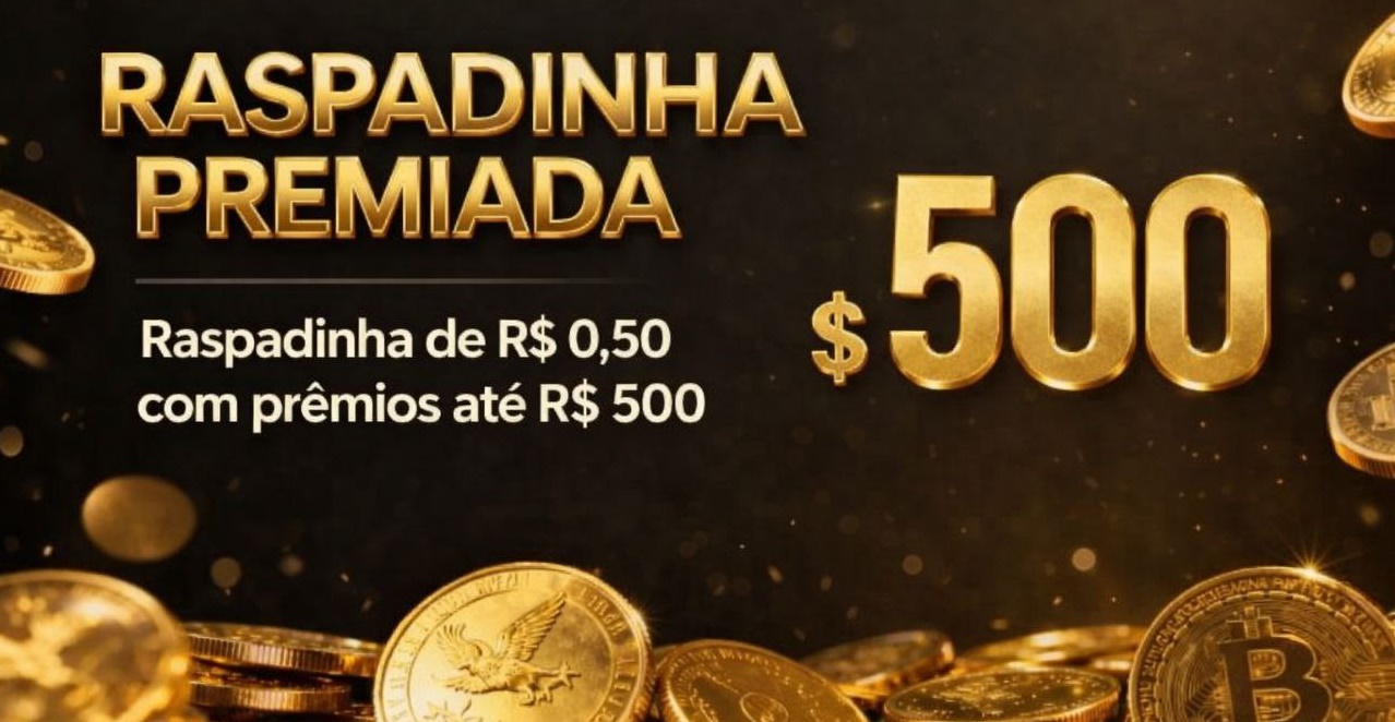 GANHE ATÉ R$ 500