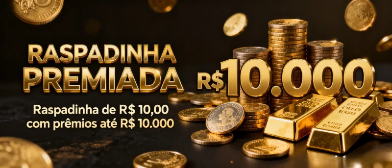 GANHE ATÉ R$ 10.000